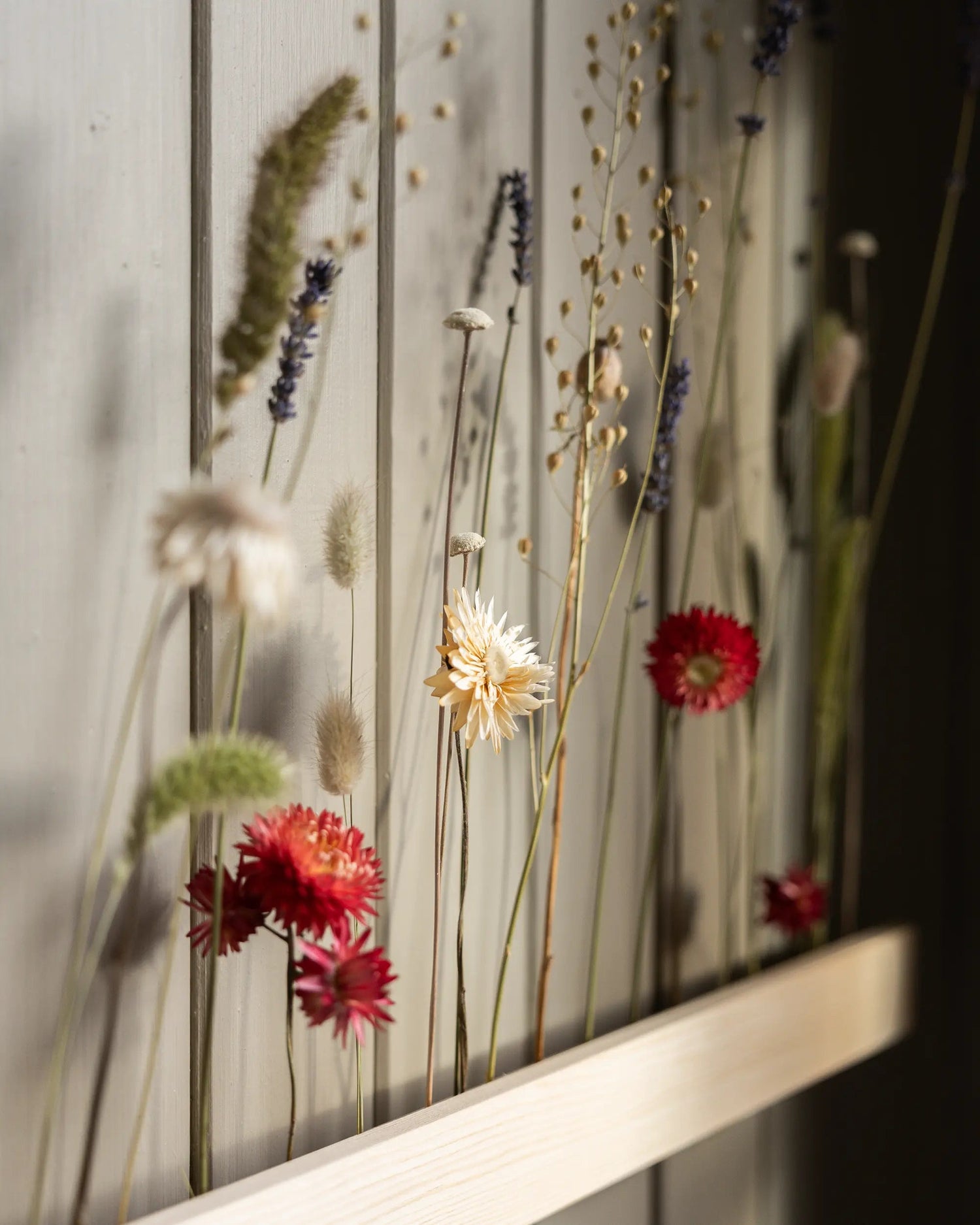 Torkade blommor - Blomlist