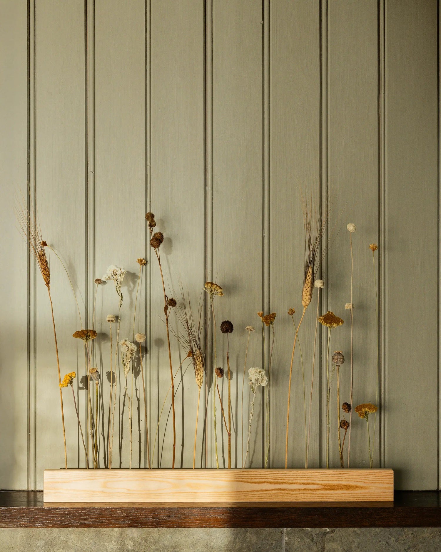 Torkade blommor - Blomlist