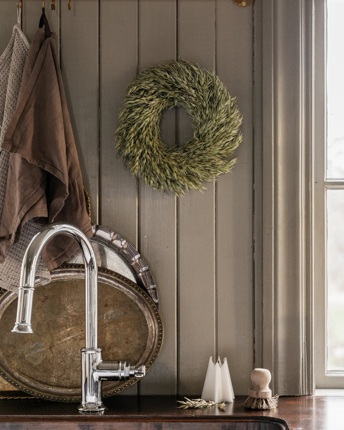 Torkade blommor - Havrekrans