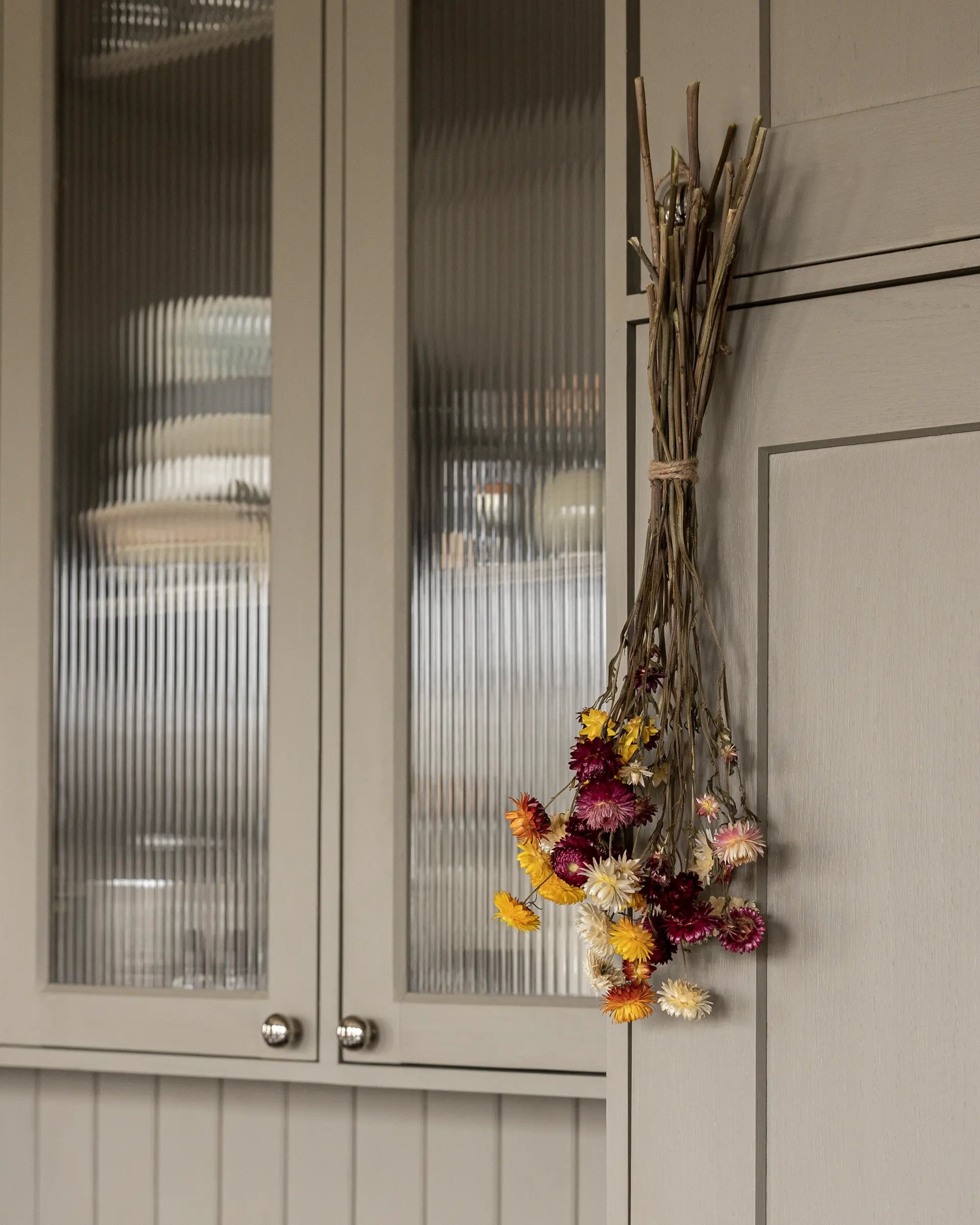 Torkade blommor - Helichrysum Mix