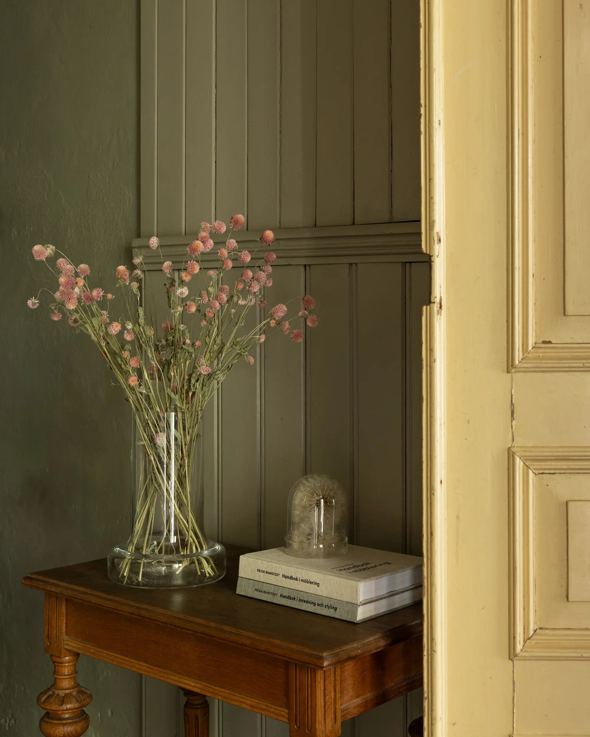 Torkade blommor - Klotamarant Rosa