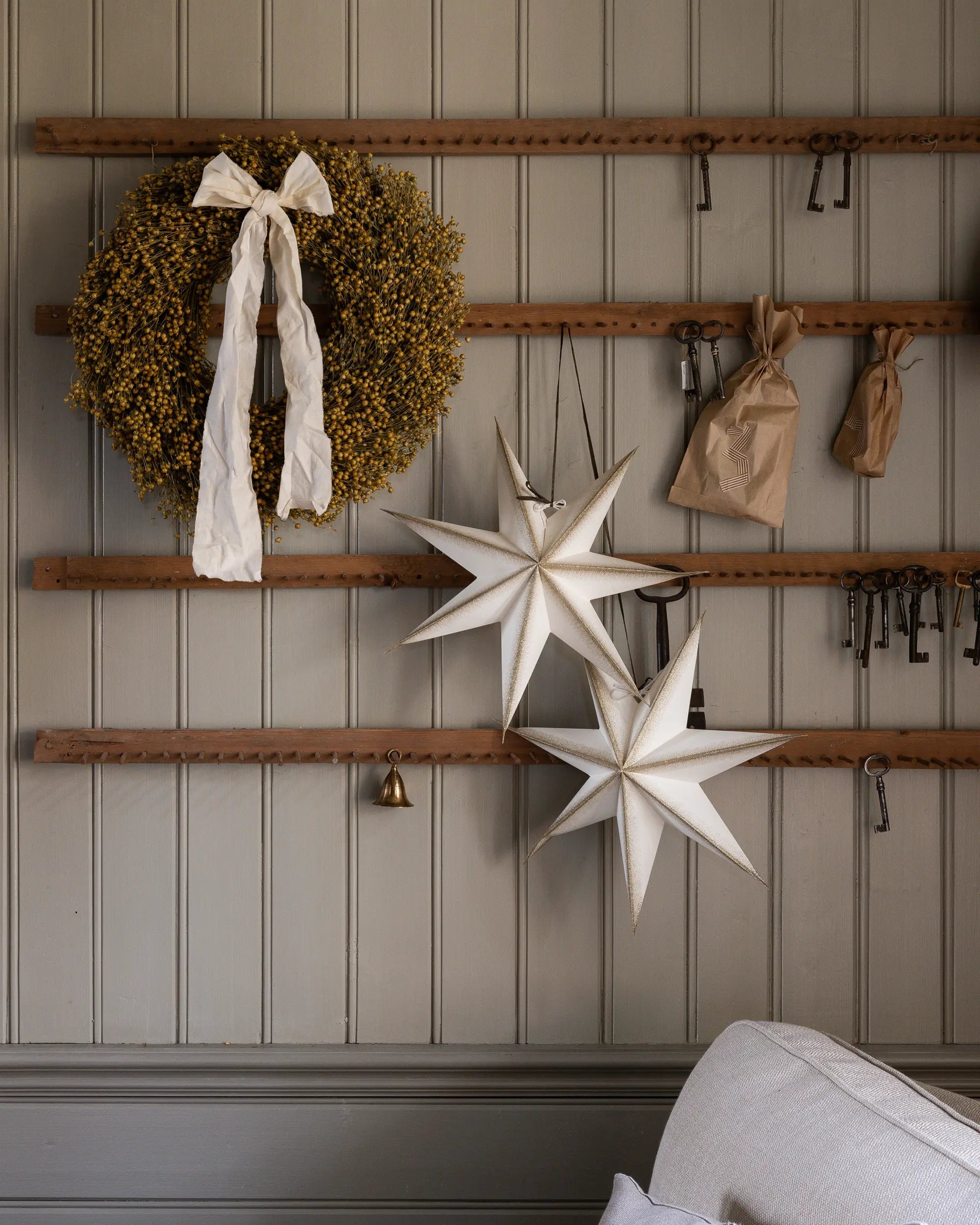 Torkade blommor - Linkrans - Stor