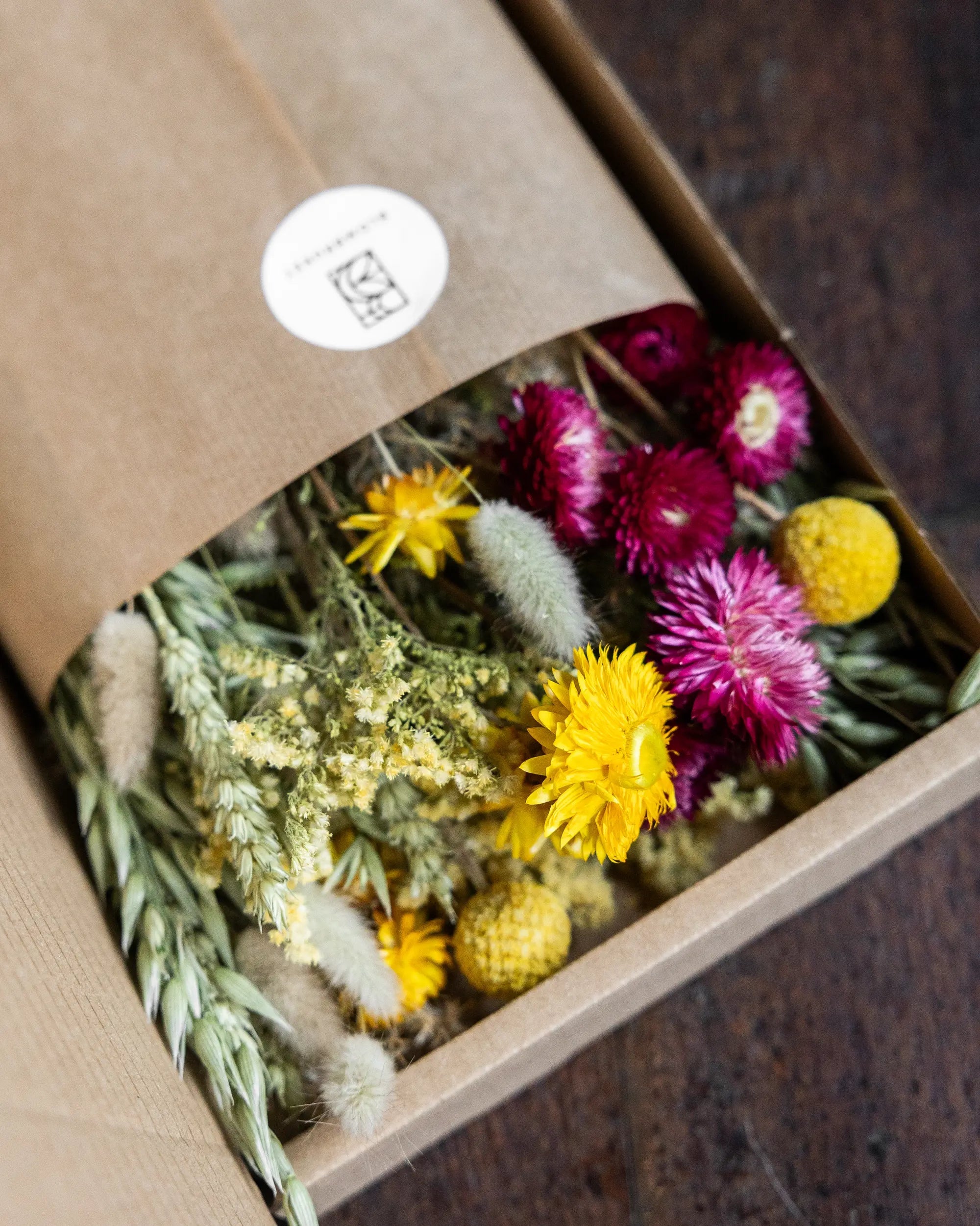 Torkade blommor - Torkad Bukett Friends