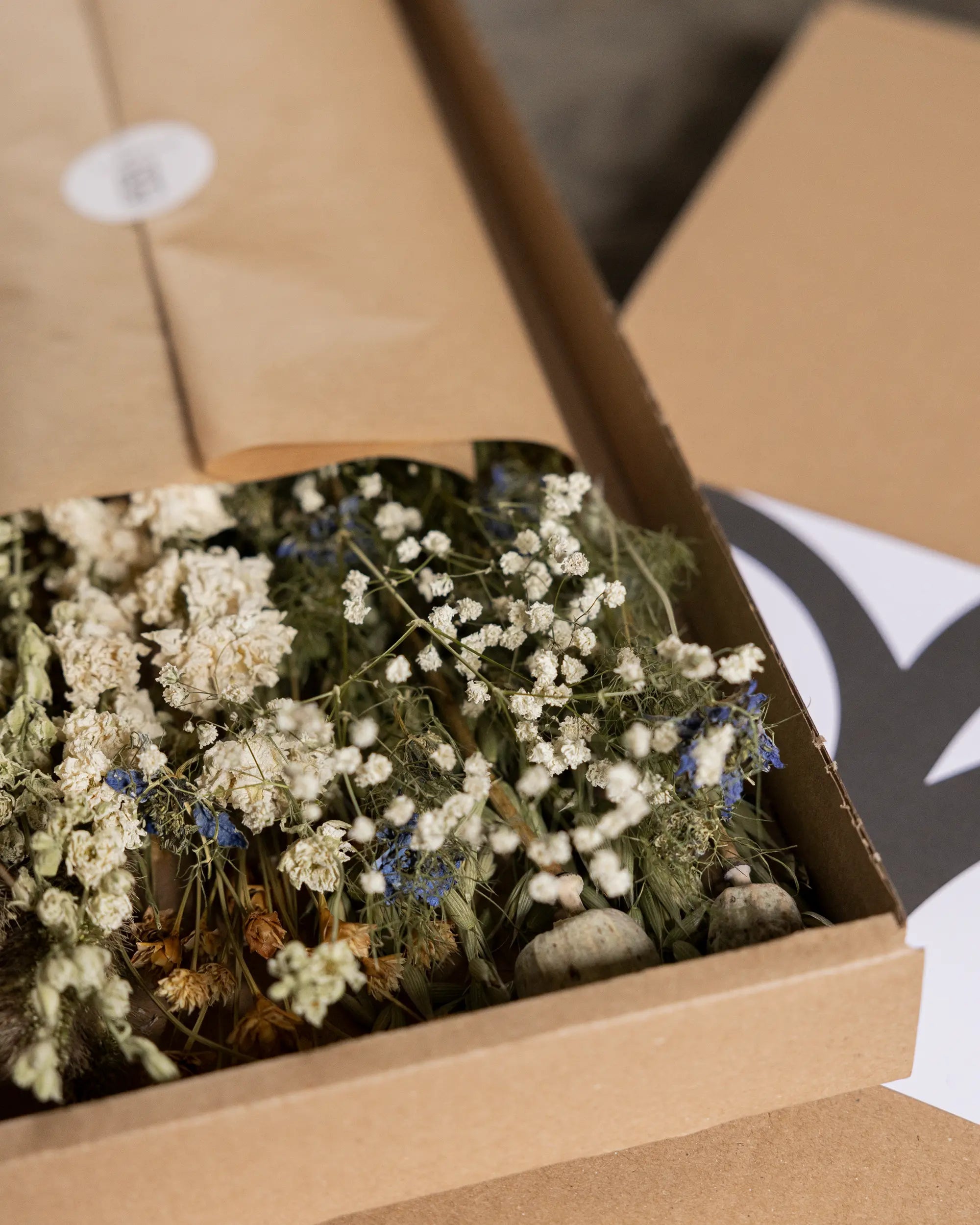 Torkade blommor - Torkad Bukett Öland