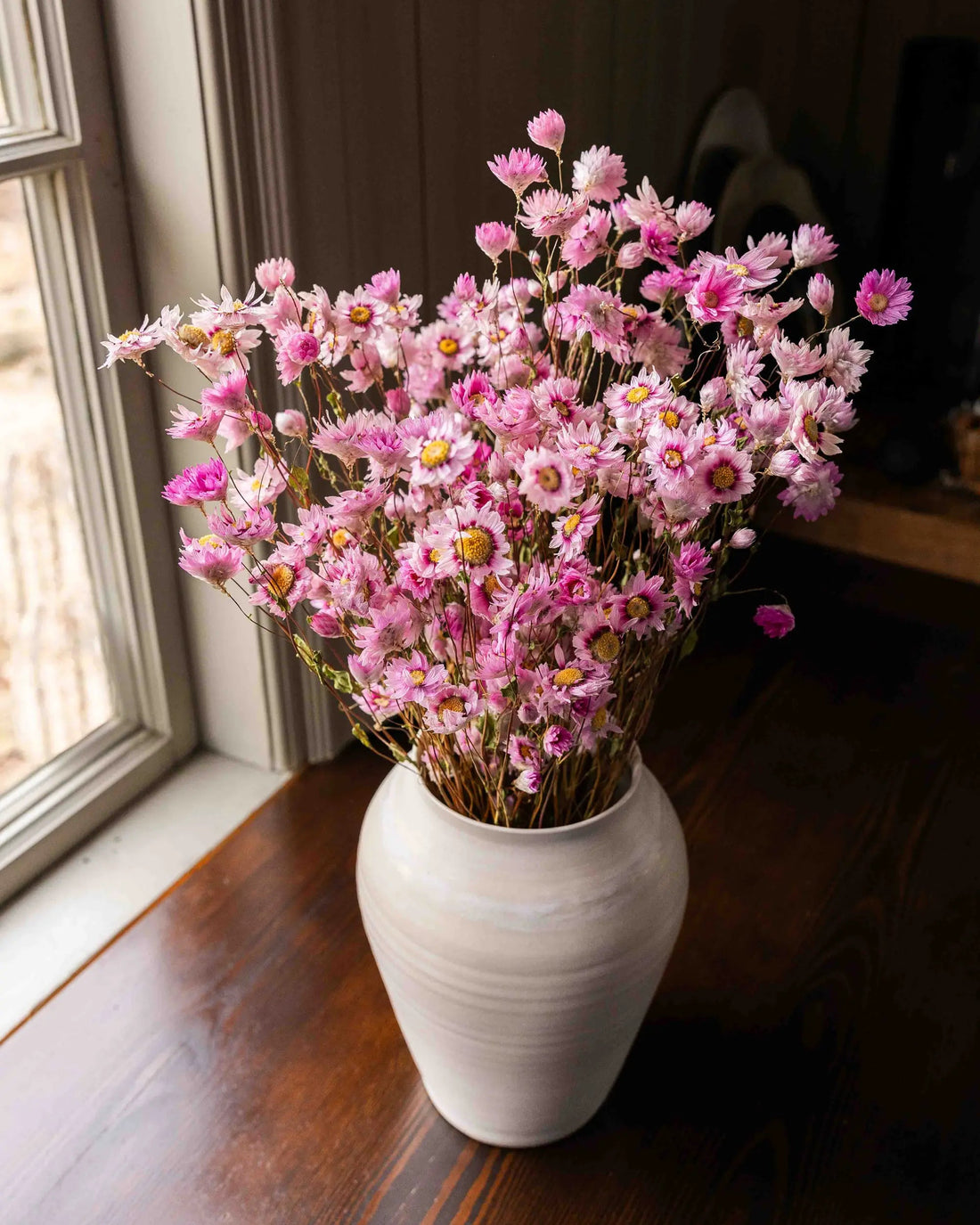Torkade blommor - Roseternell Rosa