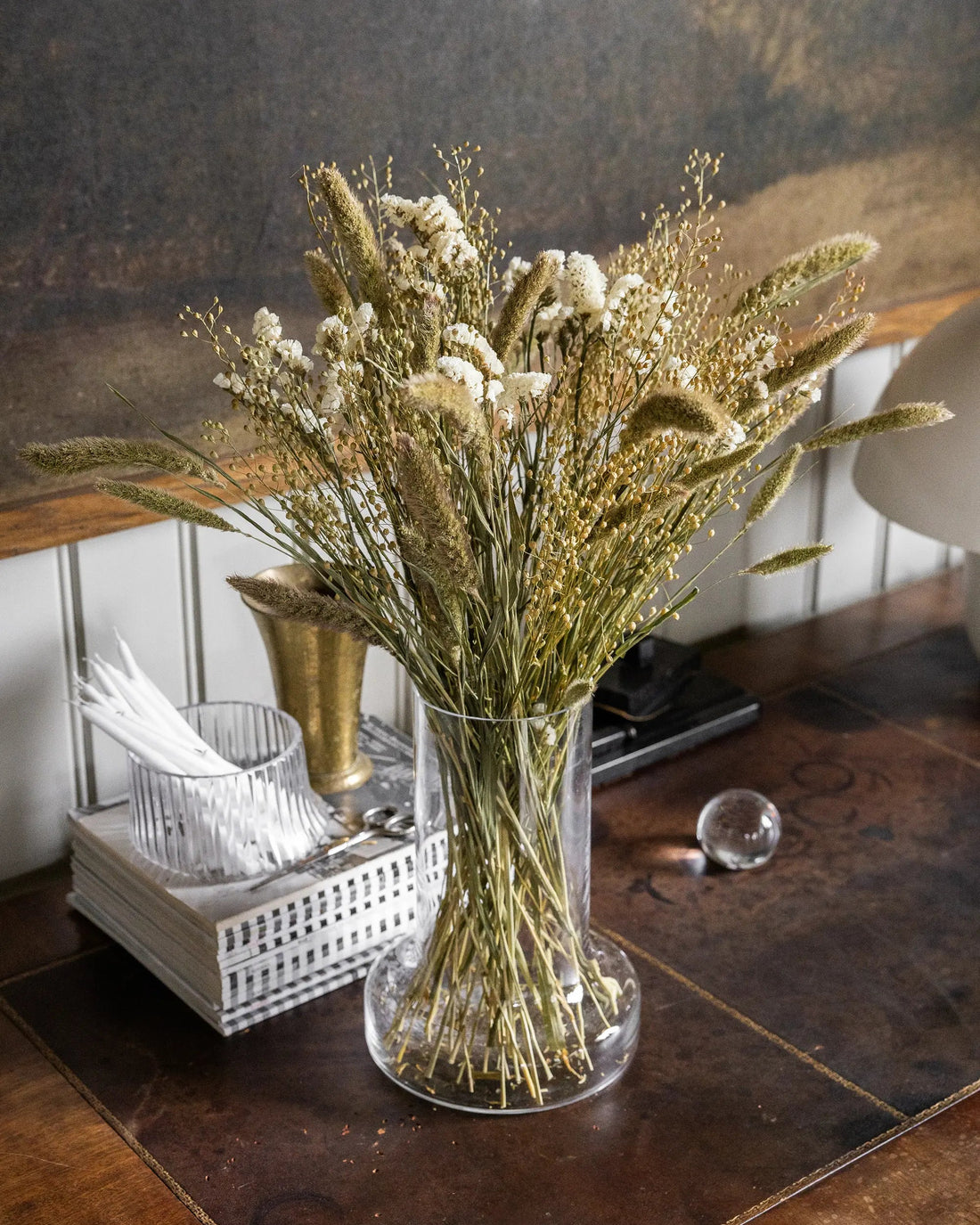 Torkade blommor - Torkad Lepidium