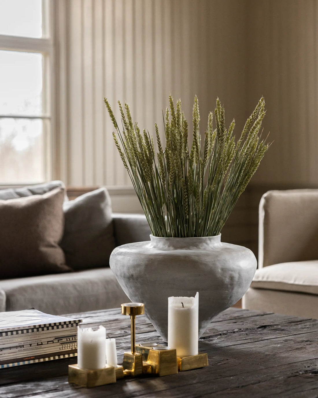 Torkade blommor - Torkad Vete